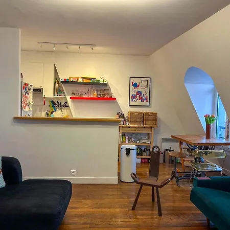 Appartamento Stylish Montmartre Flat With View Parigi