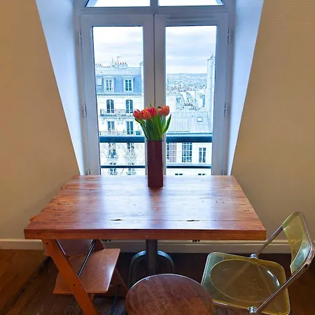 Stylish Montmartre Flat With View